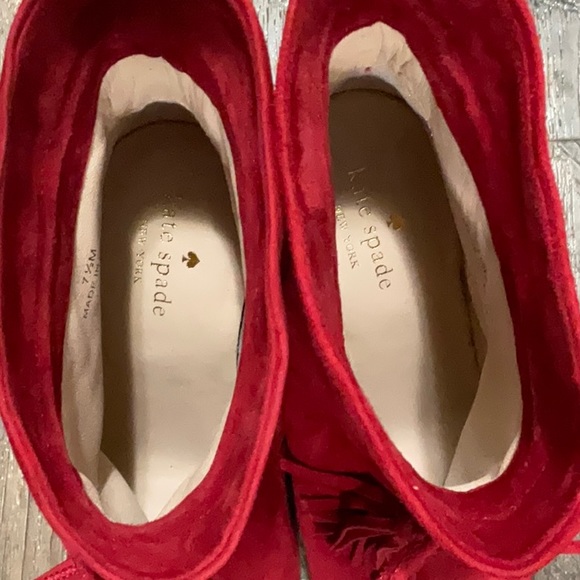 Kate Spade New York suede booties size 7 1/2 M - Picture 2 of 11